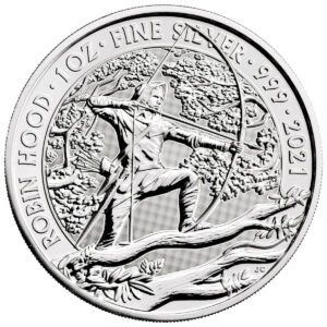 Royal Mint Mýty a legendy  Robina Hooda 1 oz