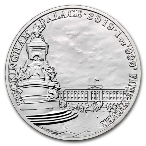 Royal Mint památky Británie (Buckinghamský palác)-2019 1 oz