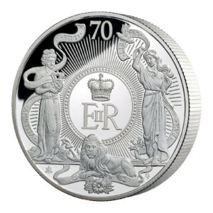 Royal Mint Platinové jubileum - královna Alžběta II 1 oz