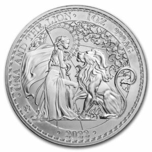 Royal Mint St. Helena 1 Oz Una and the lion 2022