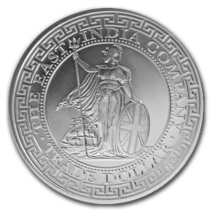 Royal Mint Stříbrná investiční mince-2018 St. Helena 1 oz British Novoražba  Tradiční obchodní dollar