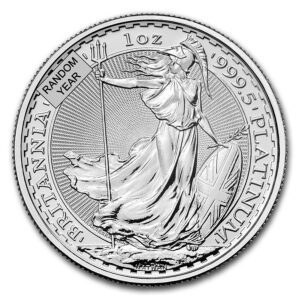 Royal Mint Velká Británie 1 oz Platinum Britannia (náhodný rok)