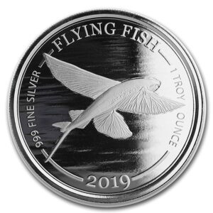 Scottsdale Mint Barbados - Flying Fish 1 Oz