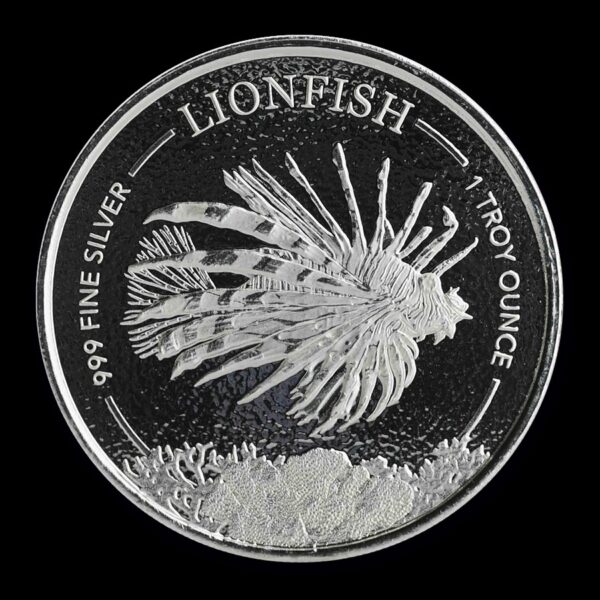 Scottsdale Mint Barbados  Lionfish BU 1 Oz