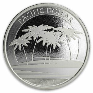 Scottsdale Mint Fiji Pacific Pacific Dollar 2018 1 Oz