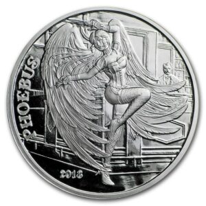 Silver Shield Mince 1 oz Stříbro Proof  - Série Andělé  & Démoni (Phoebus)