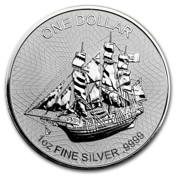 Stříbrná investiční mince Bounty Cook Islands 1 Oz