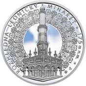 Stříbrná medaile Rozhledna Lednický minaret proo