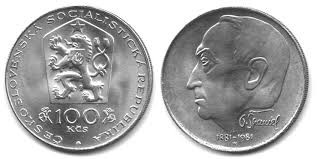 Stříbrná mince 100 Kčs/1981 - Otakar Španiel
