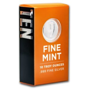 Stříbrný Slitek 10 oz - 9Fine Mint