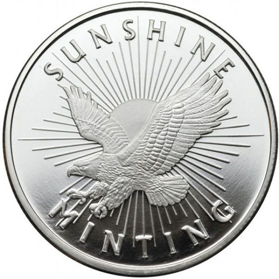 Sunshine Minting 1 Oz Stříbrný  Eagle