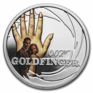 The Perth Mint Australia 007 James Bond Film: Goldfinger 1/2 oz
