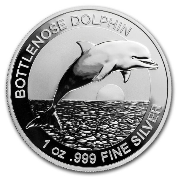The Perth Mint Australia 2019 Austrálie 1 oz Stříbro $ 1 Delfín BU