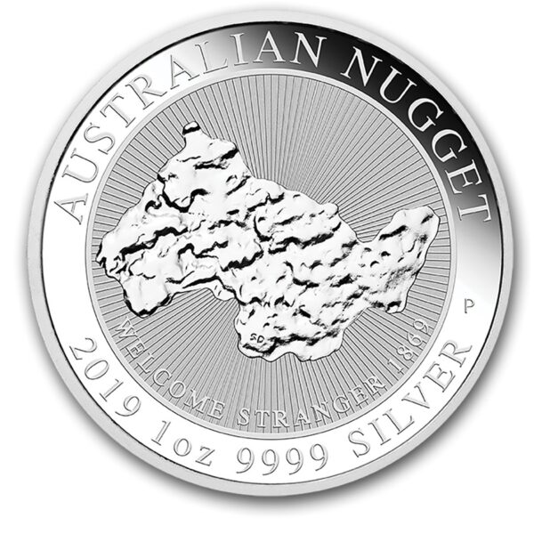 The Perth Mint Australia Austrálie  "Vítejte Stranger" Nugget  1 Oz