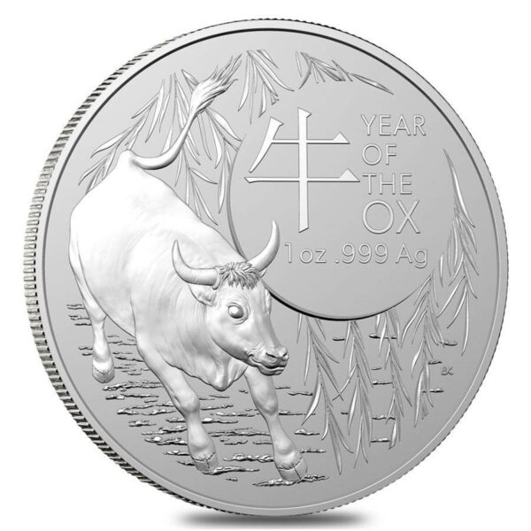 The Perth Mint Australia AUSTRALSKÁ LUNÁRNÍ SÉRIE -  Rok Býka 1 oz
