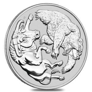 The Perth Mint Australia Býk nebo medvěd 1 oz