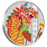 The Perth Mint Australia Čínský Nový rok Čínský Nový Rok 2019 1 Oz