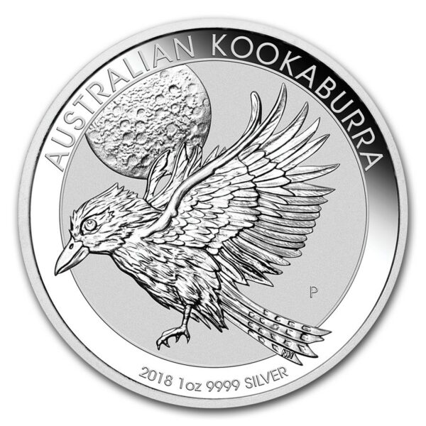 The Perth Mint Australia Kookaburra Stříbrná mince 1 AUD Australian Ledňáček 1 Oz 2018