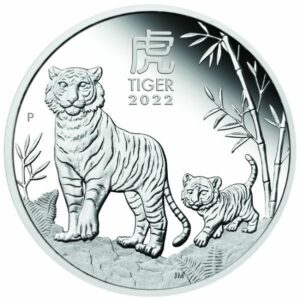 The Perth Mint Australia Lunar Tiger 1 Oz