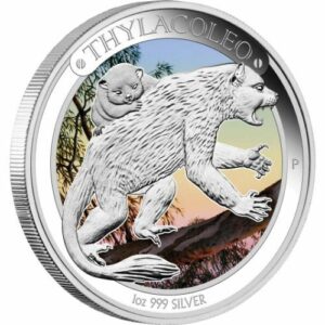 The Perth Mint Australia Mince 2014 Austrálie Megafauna - Thylacoleo