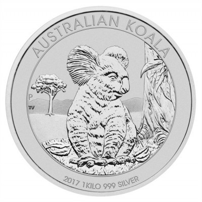 The Perth Mint Australia Stříbrná investiční mince KOALA 1 Kg