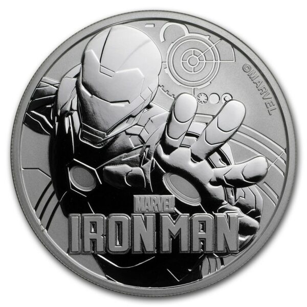 The Perth Mint Australia Tuvalu Iron Man 1 Oz