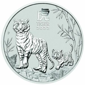The Perth Mint Australia Tygr 2022  2 Oz