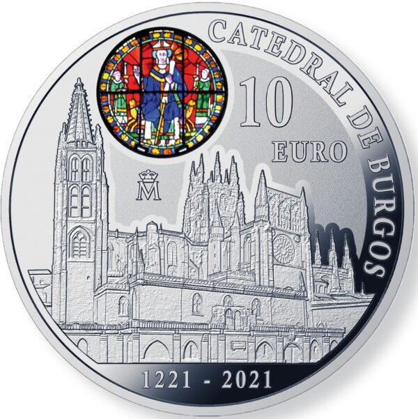 The Royal Spanish Mint 800 let katedrály v Burgosu 27 g