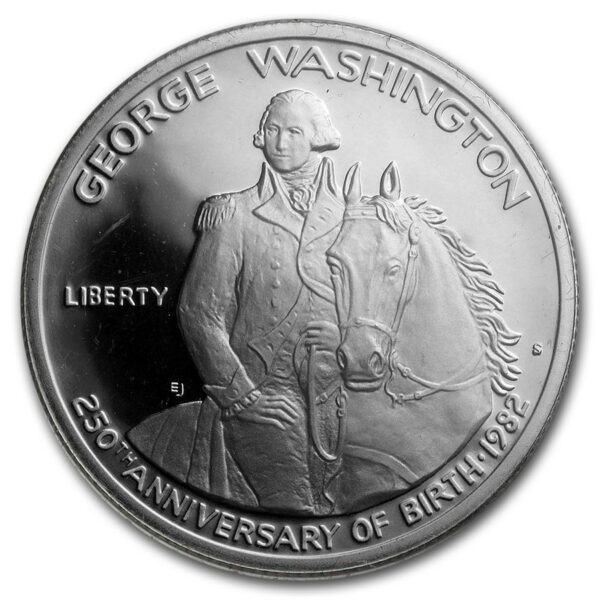 UNITED STATES MINT Mince : 1982-S George Washington 1/2 Dollar