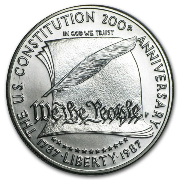 UNITED STATES MINT Mince : 1987-P Constitution $ 1