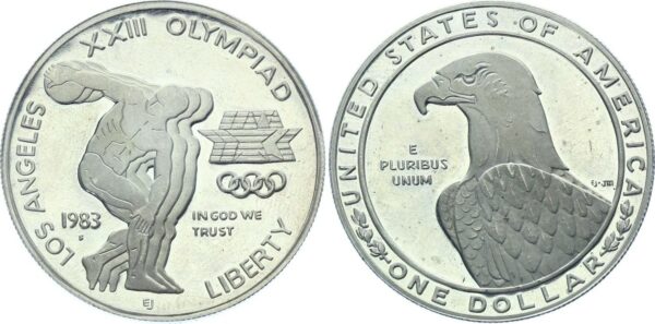 UNITED STATES MINT Mince Spojené státy americké 1 Dollar 1983 S
