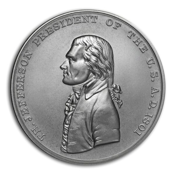 UNITED STATES MINT Prezidentská medaile USA Mint Silver Thomas Jefferson