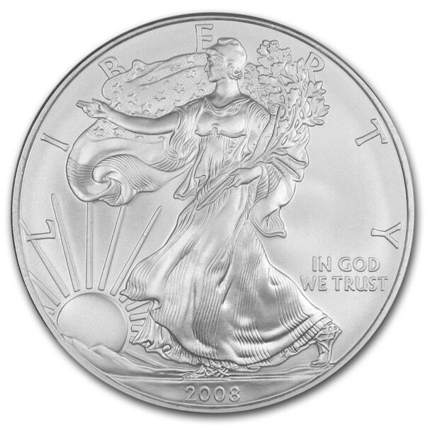 UNITED STATES MINT Stříbrná mince American Eagle 1 Oz 2008