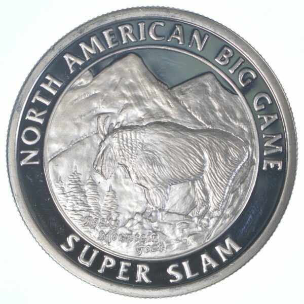 Mince - 1 oz Stříbrná mince   severoamerický lovecký -Bizon
