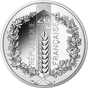 Monnaie de Paris 20 euro stříbrná mince Francie dub 2020 PP