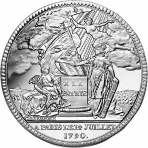 Monnaie de Paris Federace 14. července 1790