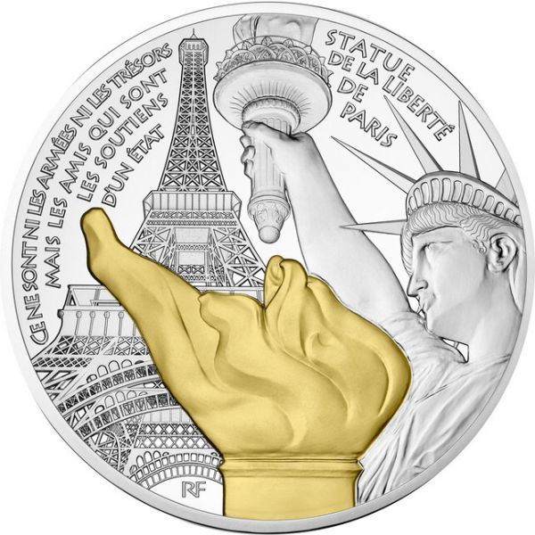 Monnaie de Paris Socha svobody 22