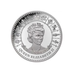 New Zealand Mint Platinové jubileum Jejího Veličenstva královny Alžběty II 1 Oz