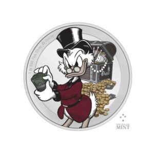 New Zealand Mint Scrooge Mr.Duck - 75. výročí 2022 1 Oz
