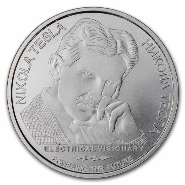 Private Mint Nikola Tesla: Energie zdarma  1 Oz