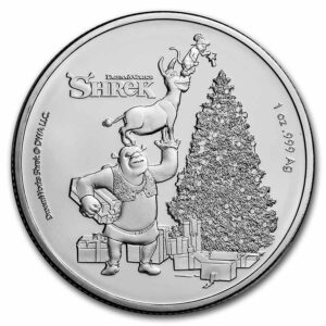 Royal Mint Shrek Vánoce 1 Oz