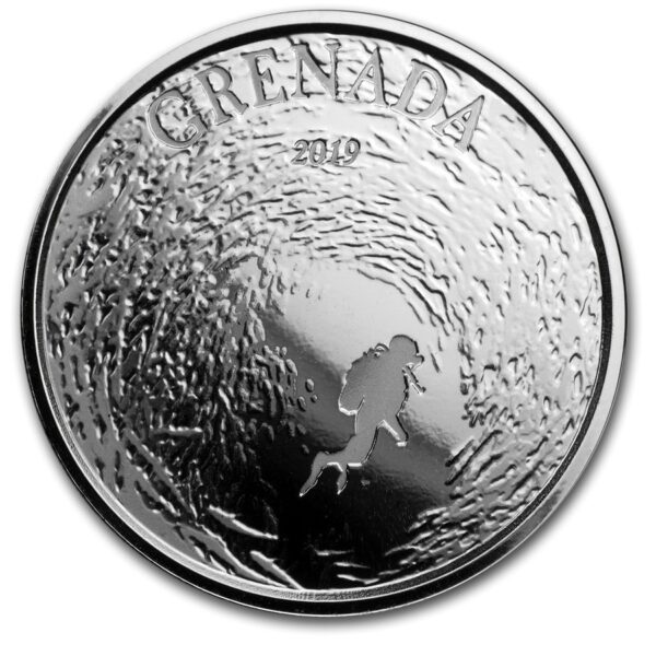 Scottsdale Mint 2019 Grenada Ráj potápěčů 1 Oz