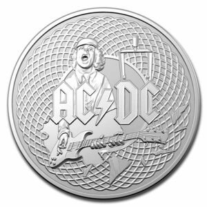 The Perth Mint Australia AC/DC- 2023  1 Oz