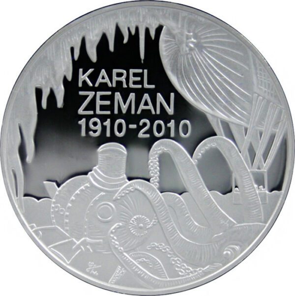 Česká mincovna Mince 200 Kč 2010 - Karel Zeman
