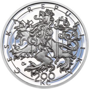 Česká mincovna Mince 200 Kč 2013 - 20 let ČNB a české měny Proof