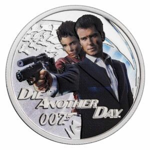 Perth Mint Mince 2022 TUV 1/2 oz 007 James Bond Movie Die Another Day