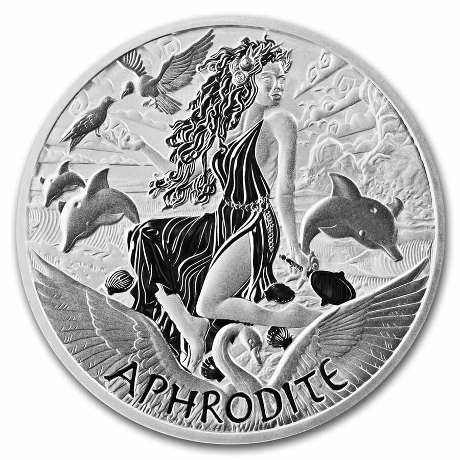 Perth Mint Mince Bohové Olympu (Aphrodite) 1 oz
