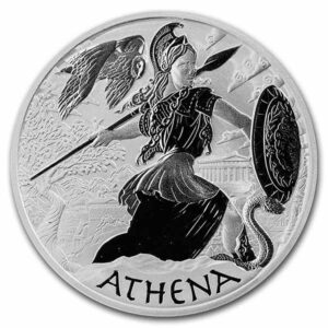 Perth Mint Mince Bohové Olympu (Athéna) 1 oz