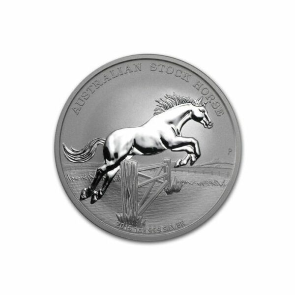 Perth Mint Mince Stock Horse  2015 BU (s certifikátem) 1 oz
