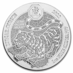 Private Mint Mince Lunar Year of the Tiger 1 oz